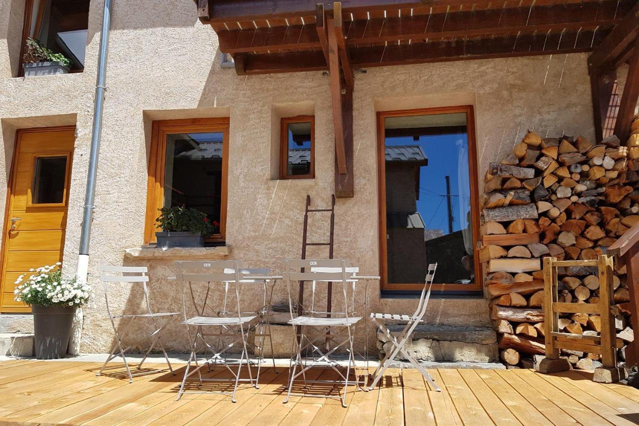 Chez Papy - Grand Appart Entirely Renovated Ventelon La Grave La Meije מראה חיצוני תמונה