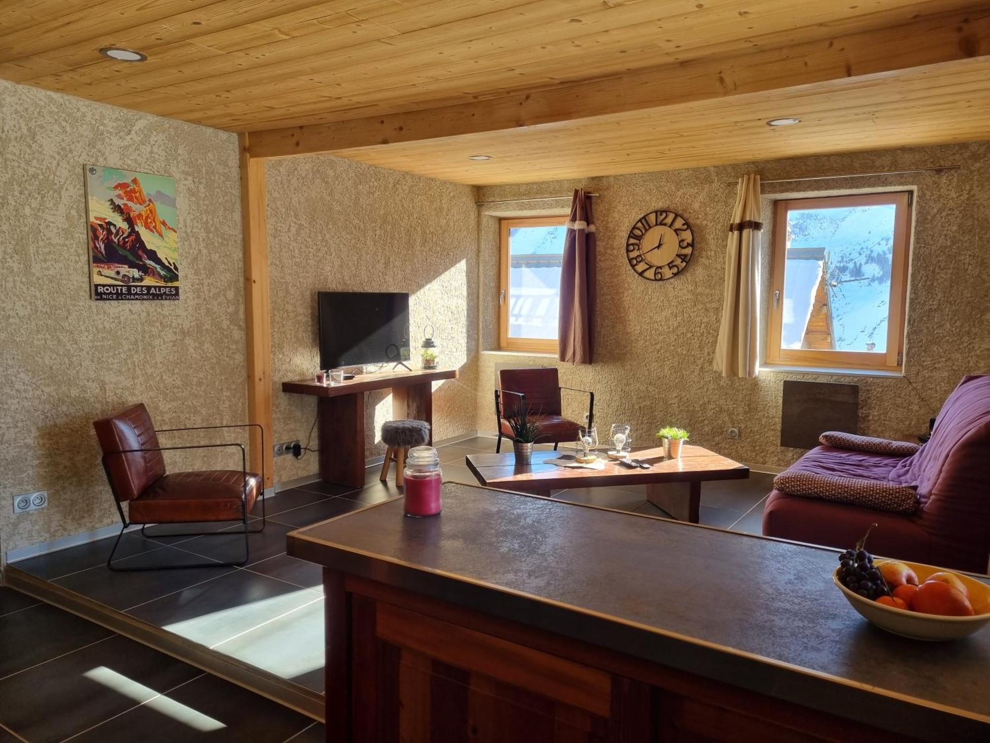Chez Papy - Grand Appart Entirely Renovated Ventelon La Grave La Meije מראה חיצוני תמונה