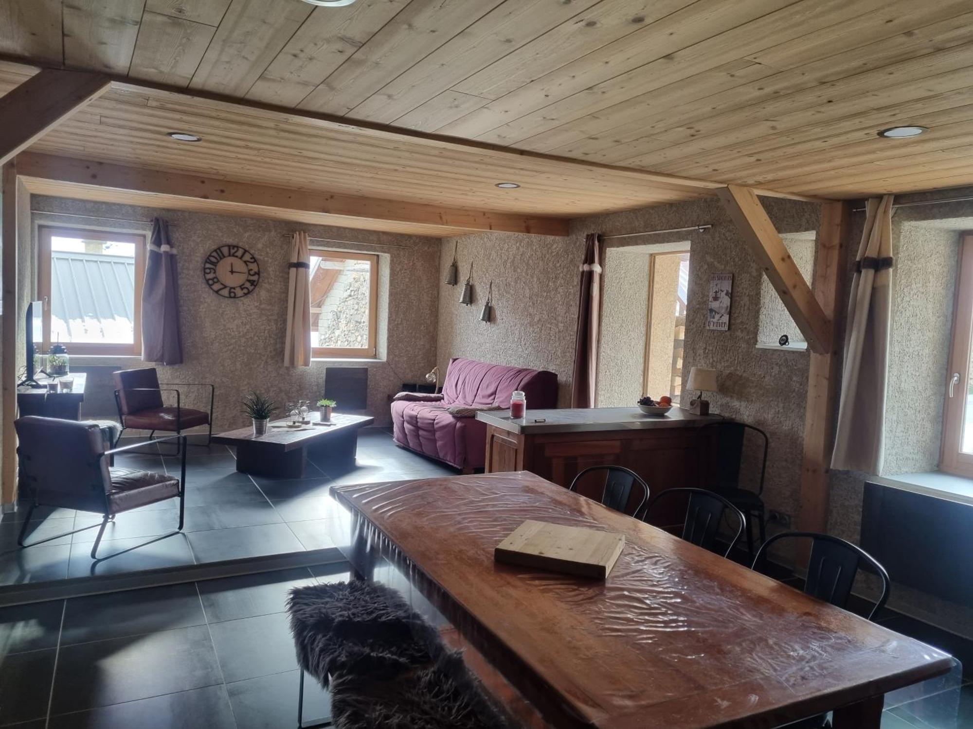 Chez Papy - Grand Appart Entirely Renovated Ventelon La Grave La Meije מראה חיצוני תמונה